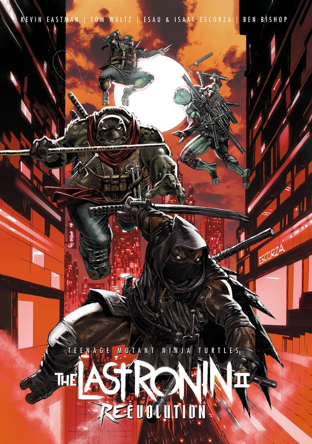 Teenage Mutant Ninja Turtles: The Last Ronin II, Re-Evolution cover by the Escorza Brothers