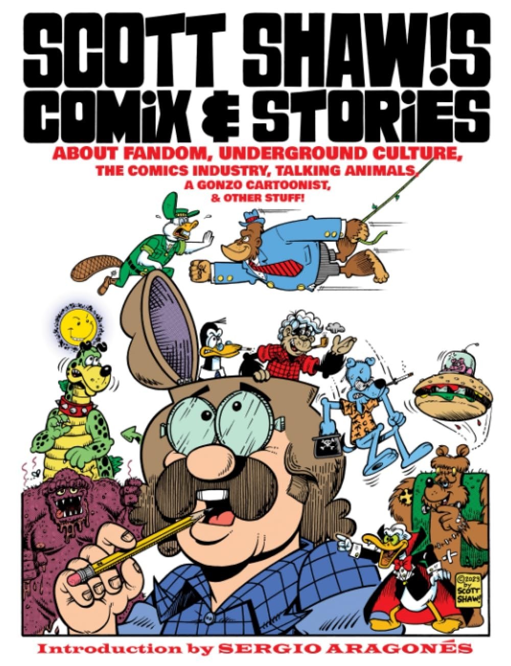 Scott Shaw's Comix & Stories cover by Scott Shaw